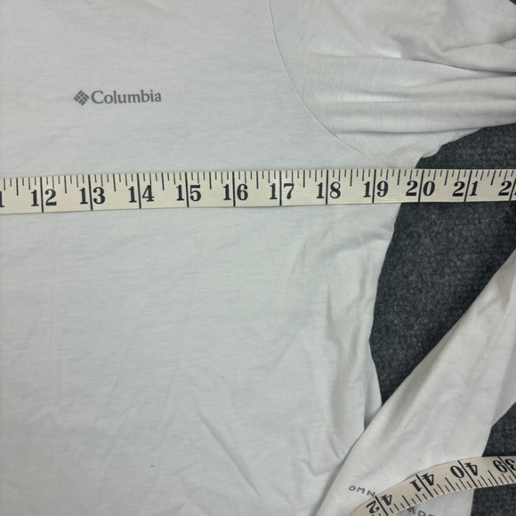 COLUMBIA Mens White Long Sleeved Omni-Shade shirt size: Medium - Picture 8 of 8